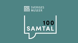 Grafisk bild med logotypen för Sveriges museer
